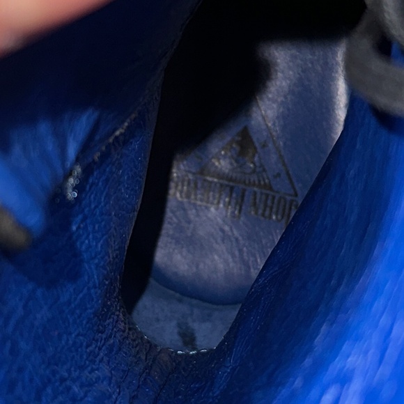 John Fluevog x Mini Cooper BBC Radio 6 Eyelet Black Leather Boots Mens US 7.5 - Picture 12 of 12